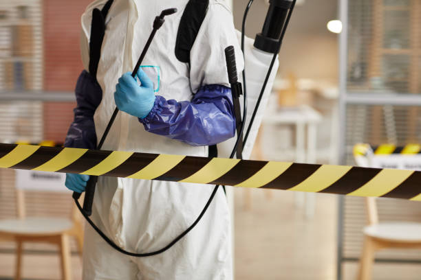 Professional Biohazard technician working in Reno, OH